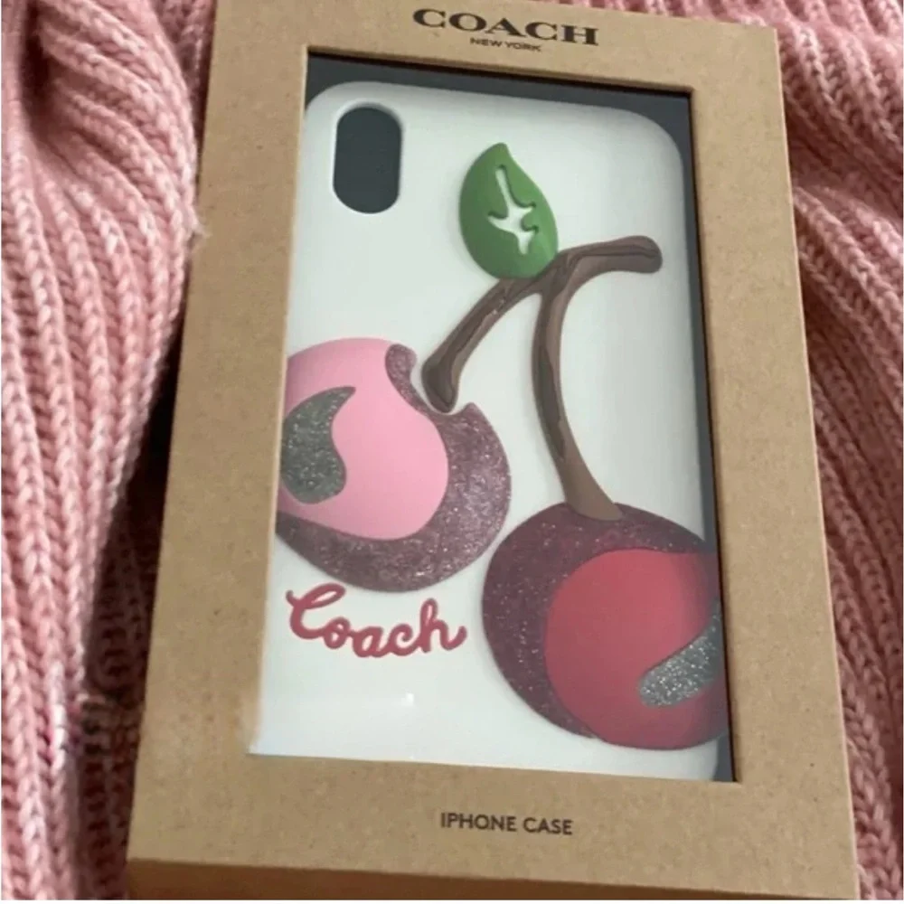 COACH | Cherry iPhone XR NWT